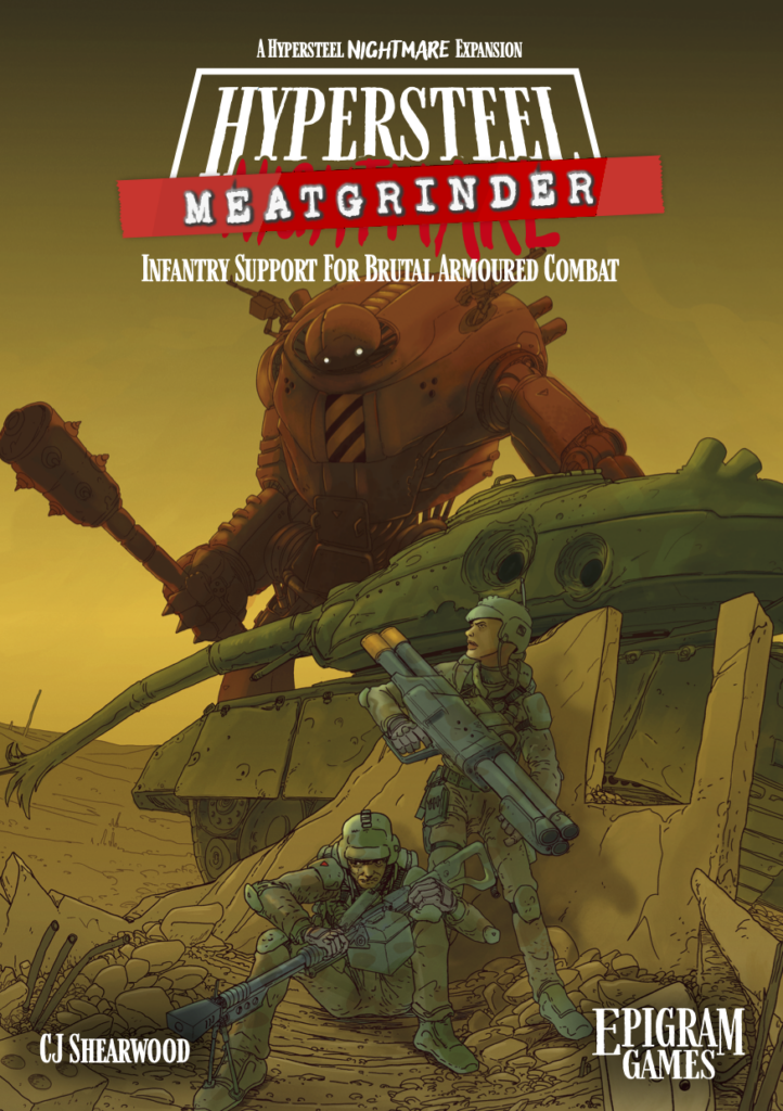 Hypersteel Meatgrinder Expansion Rulebook (PDF Only)