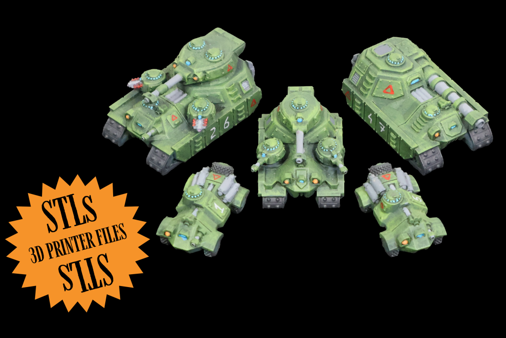 Compact Miniatures STL Collection