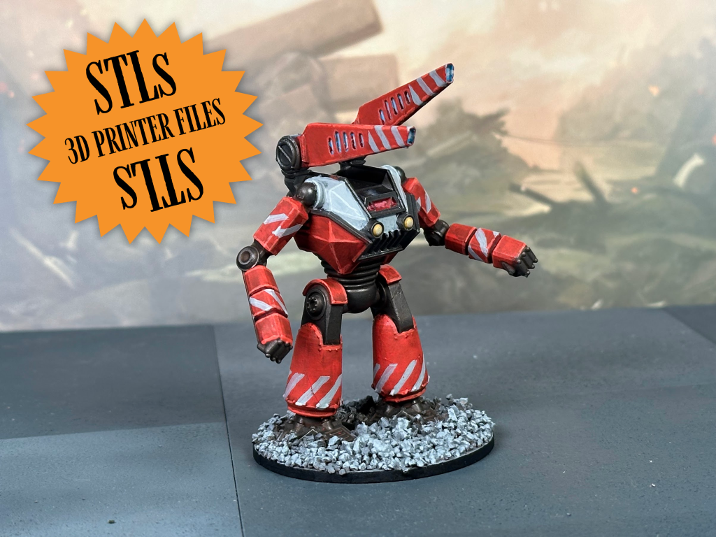 M36 Superheavy Mech STL